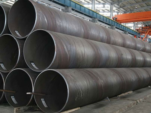 Spiral steel pipe